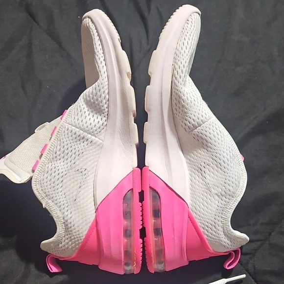 Nike White and Pink Athletic Slip-Ons - Picture 3 of 7